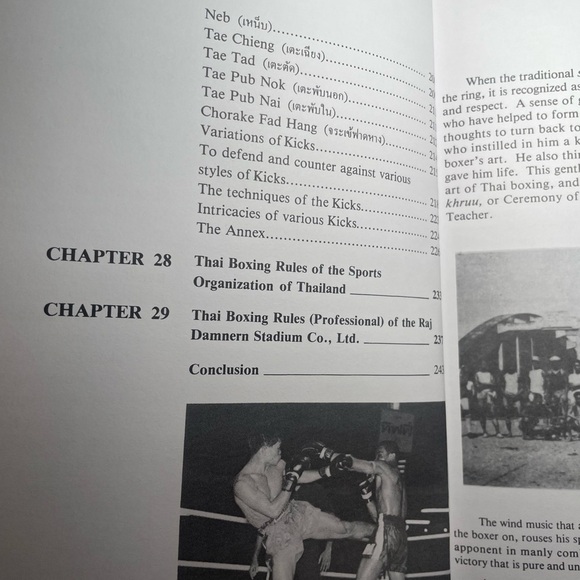 MUAY THAI Rare Book - The Most Distinguished Art of Fighting, By Pany Kraitus - Picture 11 of 11